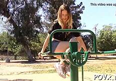 Horny Stepsister Masturbating, Surprised by Cunilingus, Riding Hardcore