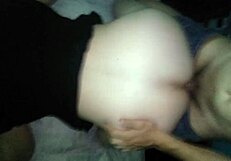 me bent over in doggystyle position with amateurs