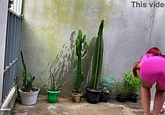 this brazilian maid's rear drives me wild