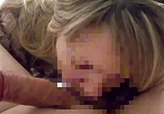 Girlfriend gives straight blowjob