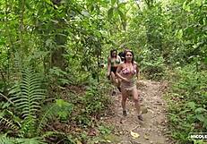 Behind Scenes Beach Fuck With Nicole Brazil And Crew