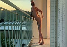 Slut milf Love Glory bent over for outdoor doggystyle fuck.