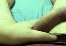 I'm stroking my cock solo right now