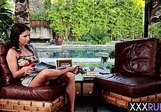 evi fox gets her pussy licked by brandi love and carter cruise in a steamy lesbian group session