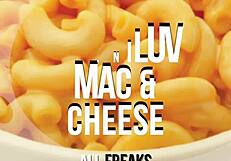 Pinky makes mac & cheese sounds