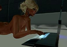 Intergalactic sluts awaken in erotic cartoon orgy adventure