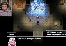 Regretful rpg adventure with big tits and group assfucking