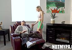 Sweet Sophia Sucks Charles Dera's Cock in POV Teen Blowjob Scene