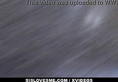 i let hot teen 18+ crash by letting her play my balls