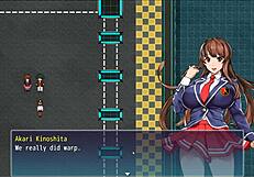 Look at this cute blonde in red underwear, she's so tempting.