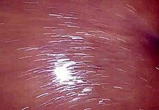 Big behind bimbo receives a firm spanking
