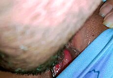 desi stepdaughter caught with a delicious shaved pussy to lick