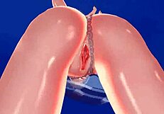 Watch Gumi's nude dance in 3D hentai