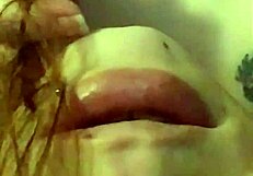 ariesbbw, the bbw amateur, enjoys her liquid lunch of cum in a narrative tale