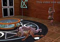 Watch This Wild Threesome And Orgy On The Beach!