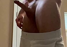 I'm fucking my toy again and shooting a huge thick cumshot!