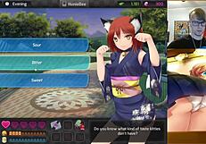 Emotional Encounter With Catgirl In Park