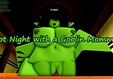 A Hot Night with Goblin Girl in Roblox RP