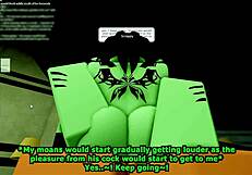 A Hot Night with Goblin Girl in Roblox RP