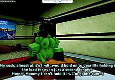 A Hot Night with Goblin Girl in Roblox RP