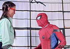 Sofie Marie's Perky Big Tits Bounce During Intense Deepthroat Blowjob