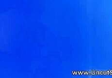 Slutty Brunette HOE RIPS Red Lingerie in Public