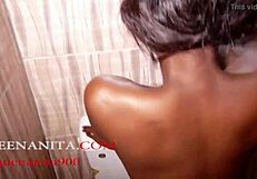 Indian Babe Fucked Deep In Bathroom