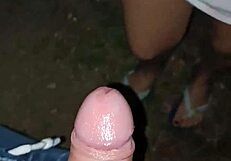 La impalo allaperto e le sborro nel viso