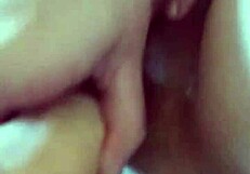 Masturbation session hints at building cum with balls involved