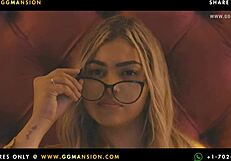 look at this brunette with big tits debuting at ggmansion, she's a latina lesbian