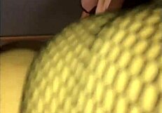 Old dude gets anal doggy fucking for easy money?