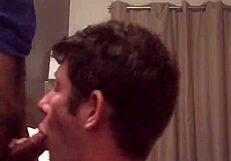 white boy eagerly sucking mexican cock in gay encounter