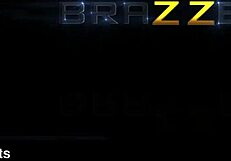 BBW in fishnets gives blowjob in full European scene