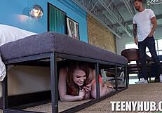 mazy myers gives pov blowjob to quinton james in hardcore reality scene