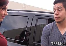 can you handle this mature teen's rough blowjob?