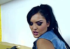 Big Tits Brunette Babe Gets Licked and Fucked in Babesalicious Cumshot Scene