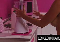 Blondes love dick - busty milf paige ashley rides a masked studs dick