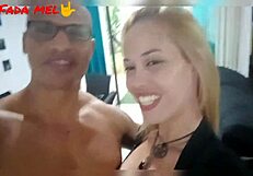 Wow, Paty Bumbum's Shaved Pussy Gets Big Cock Interracial Action!