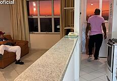 hey, can you believe i fucked this hot client while her husband watched tv?