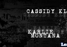 Lesbian milf eagerly licks teen 18+ pussy in intimate oral session