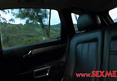 Latina slut fucked in the car - melany lopez