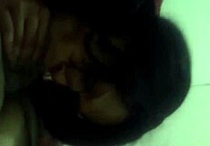 Petite girl delivers intense oral sex treat passionately with petite body