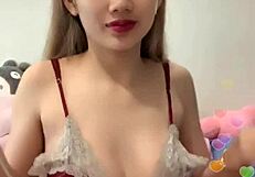 this sexy girl on bigo live is really turning up the heat