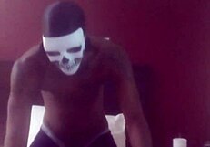 pretty brown girl with a big black cock