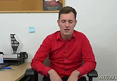 Gay Boy Toy Eats Cum, Massages Straight Guy