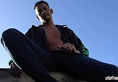 Monster Cock Unleashed Miguel 24Cm In Outdoor Gangbang