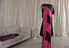 japanese mistress katie applies clothespins and whipping for discipline