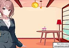 Jerk off to anal hentai dilemma!