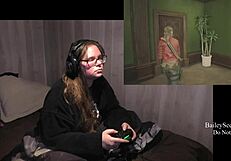 Big Tits Brunette Strips In Resident Evil 2