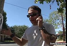 Sunny Lane Delivers Passionate Cowgirl Lessons With Her Big Cock